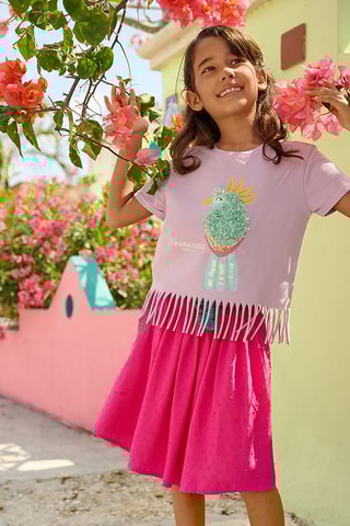T-shirt Mauve