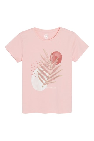 3 t-shirts Rose et moutarde