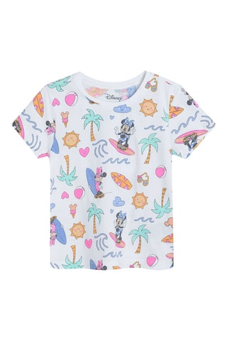 2 t-shirts Minnie Disney - Blanc