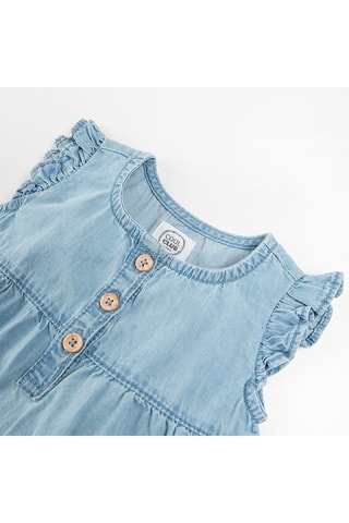 Blouse en jean Bleu marine