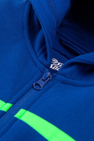 Sweat à capuche Bleu cobalt