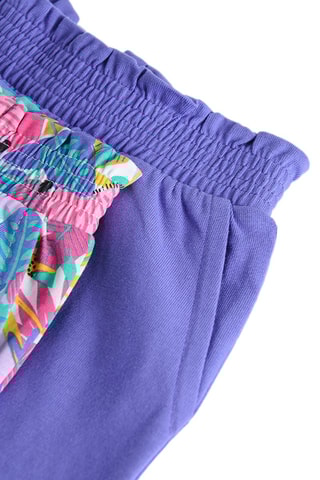 2 shorts Vert et mauve