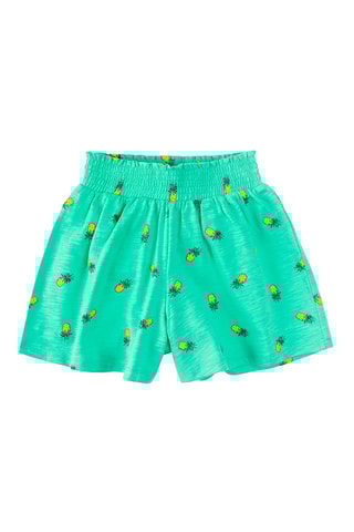 Short Turquoise chiné