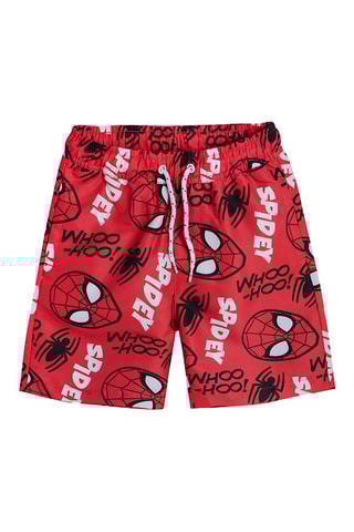 Short de bain Spider-Man Avengers Marvel Rouge