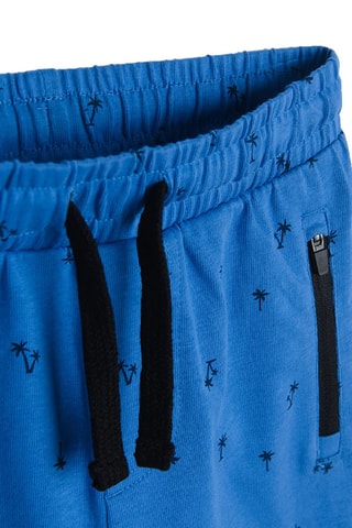 Bermuda Bleu cobalt et noir