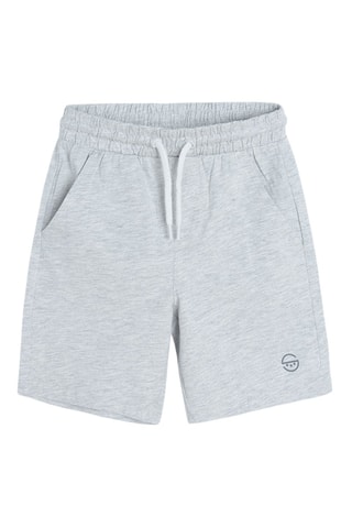 2 bermudas Gris chiné et bleu