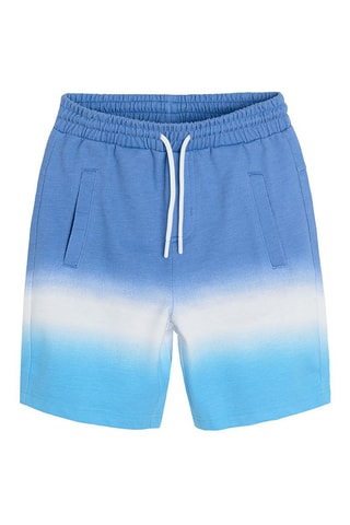 Bermuda dip and dye Bleu clair et écru