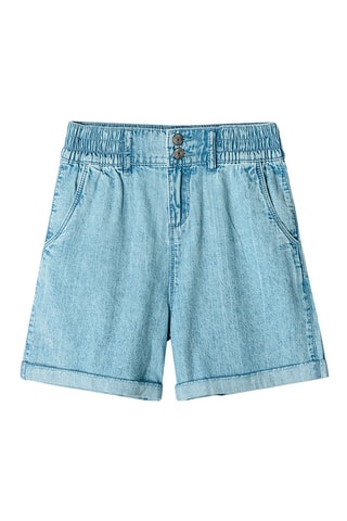 Bermuda en jean Bleu