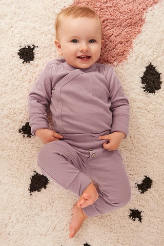 Body et pantalon - Violet