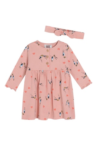 Robe et bandeau Titi Titi et Grosminet Looney Tunes - Rose