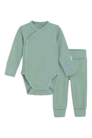 Body et pantalon - Vert