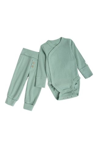 Body et pantalon - Vert