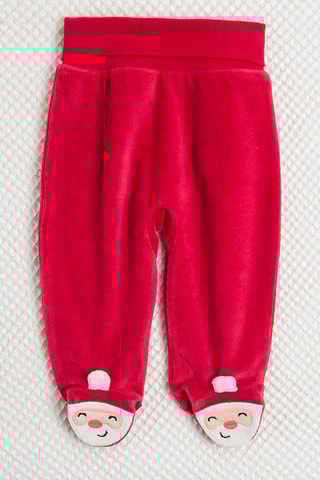 Ensemble 3 pièces en velours Rouge