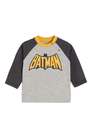 Ensemble 3 pièces Batman La Ligue des Justiciers DC Comics Gris chiné et anthracite