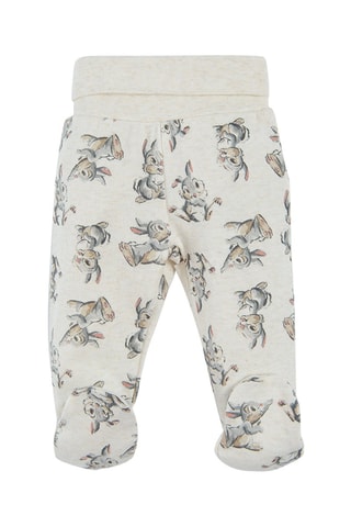Ensemble 5 pièces Bambi et Panpan Bambi Disney Blanc et beige chiné