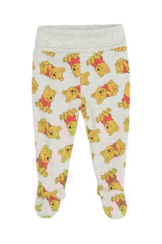Ensemble 3 pièces Winnie l'Ourson Disney - Gris clair chiné et moutarde
