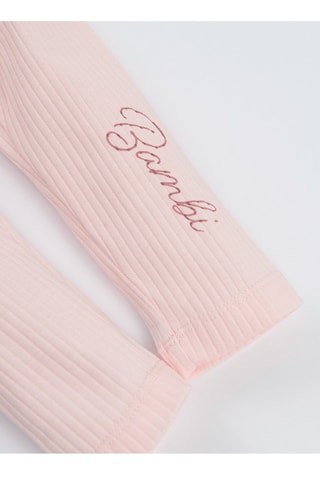 Body et pantalon Barby – Blanc et rose
