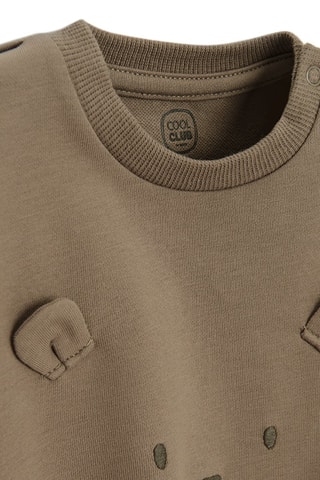 Body et pantalon - Taupe et beige chiné