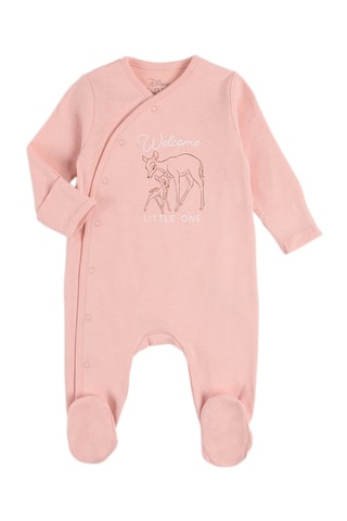 Ensemble 4 pièces Simba et Nala Le Roi Lion Disney Rose et blanc