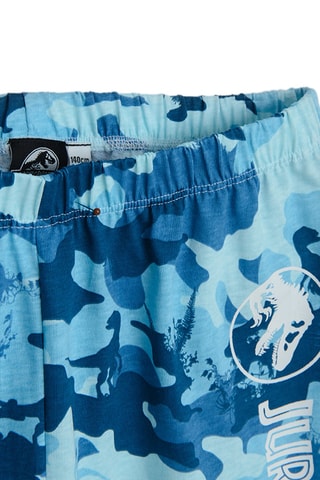 T-shirt et short Jurassic World - Blanc et bleu marine