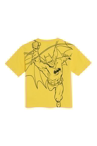 T-shirt et short Batman La Ligue des Justiciers DC Comics Jaune et noir