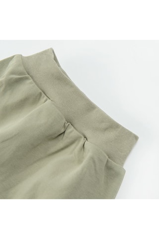 Body et bloomer en coton biologique - Beige
