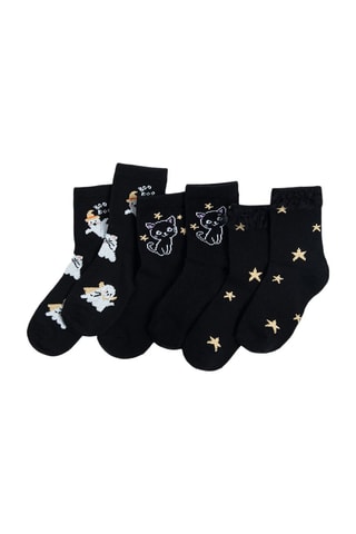 3 paires de chaussettes Noir