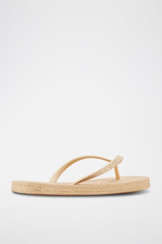 Slippers Aloomba - Goudkleurig