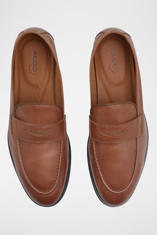 Leren Mocassins Journey - Camel