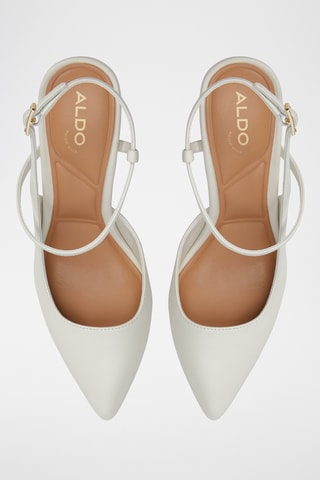 Schapenleren Pumps Laura - Wit