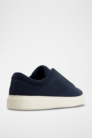 Nubuck Sneakers Abbott - Marineblauw