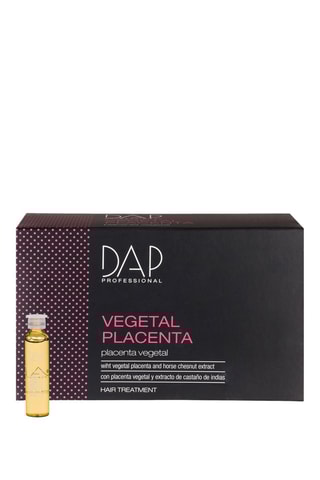 ##Ampoules placenta végétal - Tout type de cheveu - 12 ampoules x 9 ml