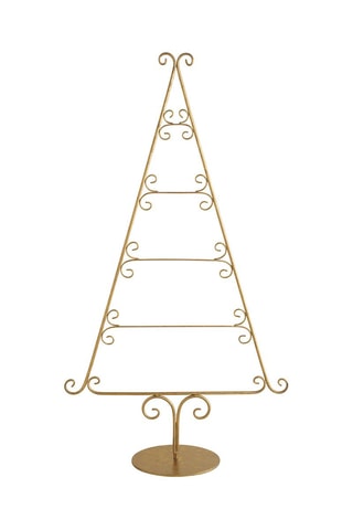 Sapin décoratif - 90 cm - Doré