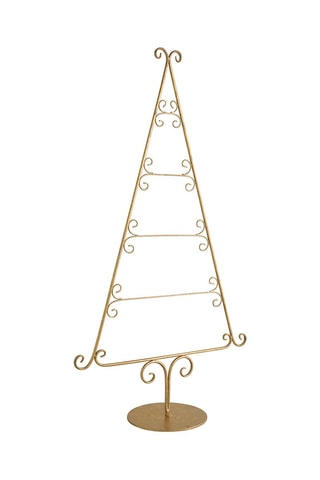 Sapin décoratif - 90 cm - Doré