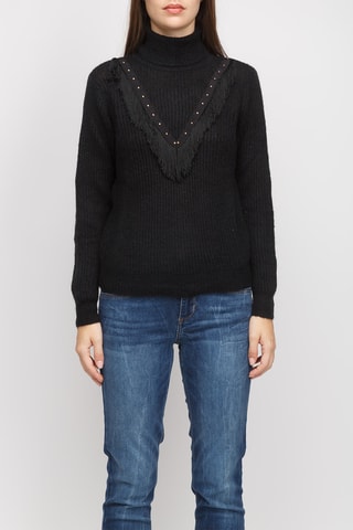 Mohair Trui Zwart