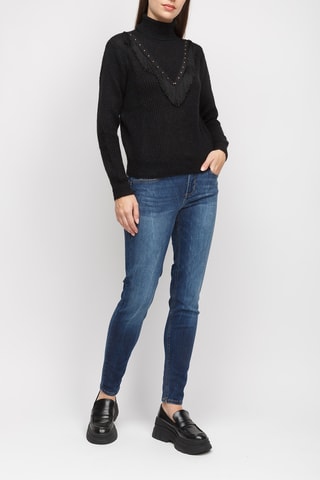 Mohair Trui Zwart
