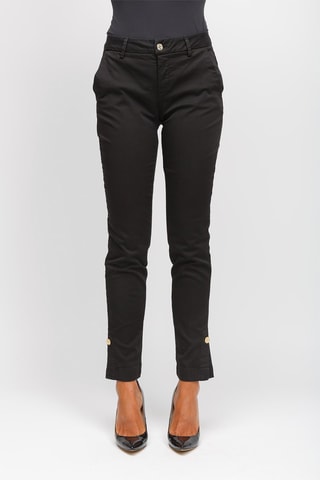Chino regular fit - Zwart