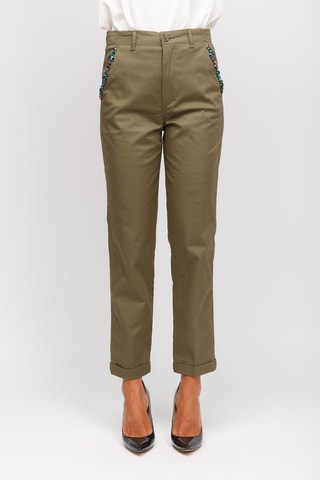 7/8 chino - Groen