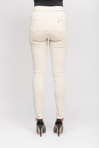 Jeans Hoge Taille - Beige
