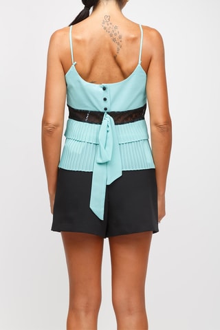 Top - Blauw