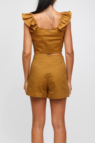 Crop Top - Camel