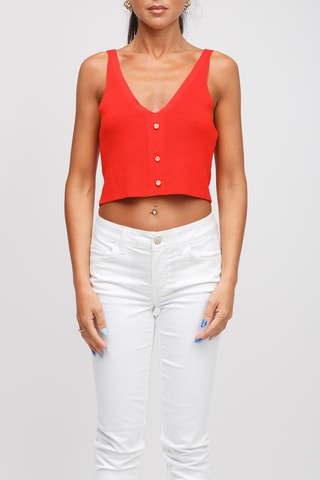 Crop Top - Oranje