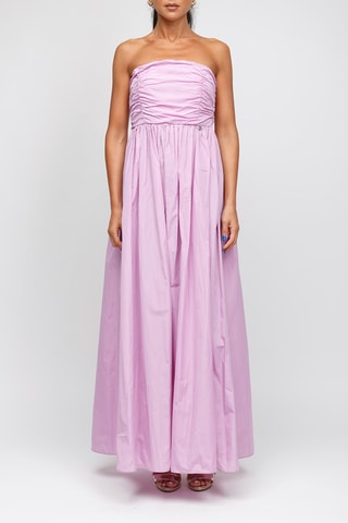 Strapless Jurk - Roze