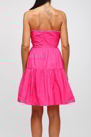 Strapless Jurk - Roze