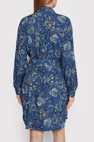 Blouse-jurk - Nachtblauw