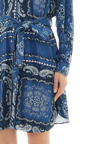 Blouse-jurk - Nachtblauw