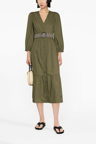 Blouse-jurk - Kaki