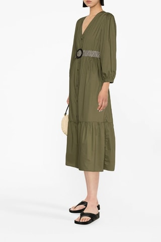 Blouse-jurk - Kaki
