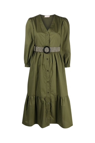 Blouse-jurk - Kaki