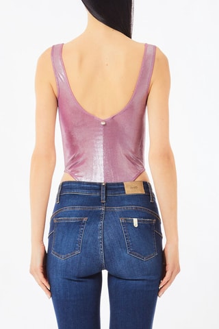 Stringbodysuit - Roze